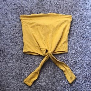 Yellow Tube Top